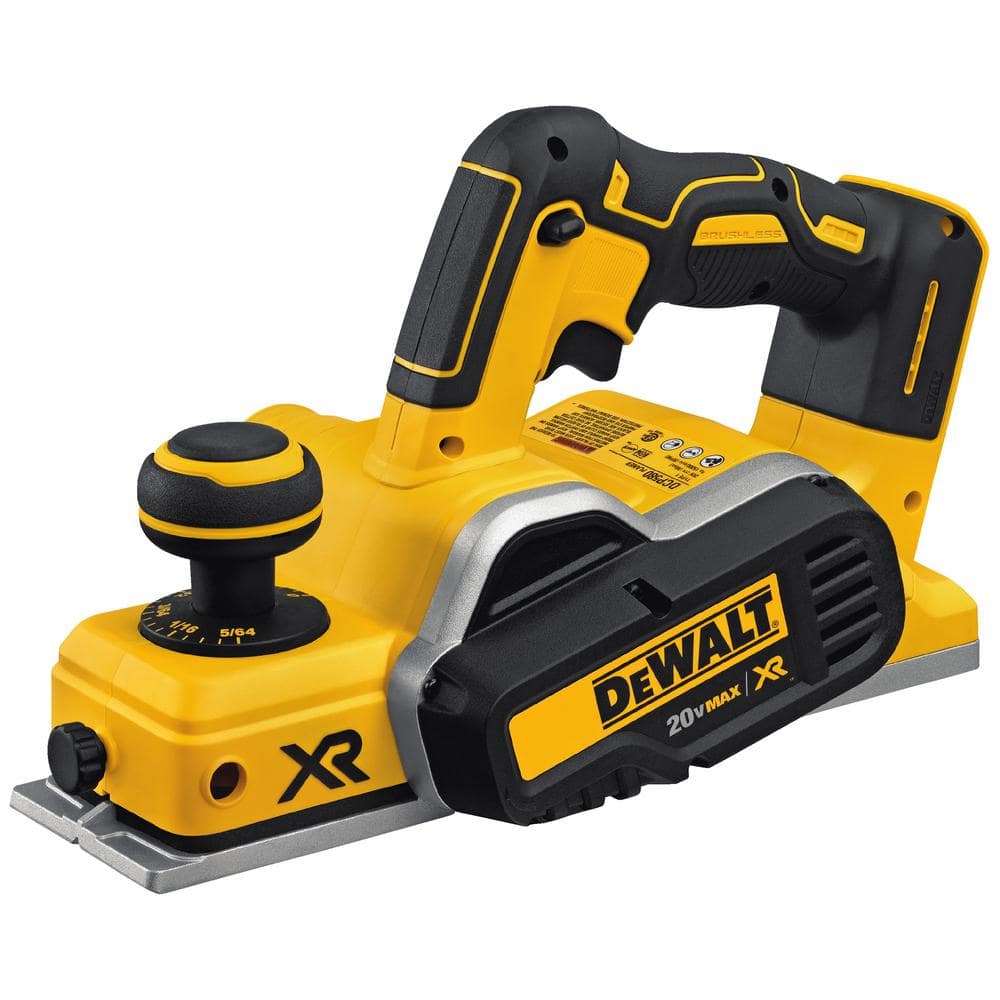 DEWALT 20V MAX XR Cordless Brushless 3-1/4 in. Planer (Tool Only)