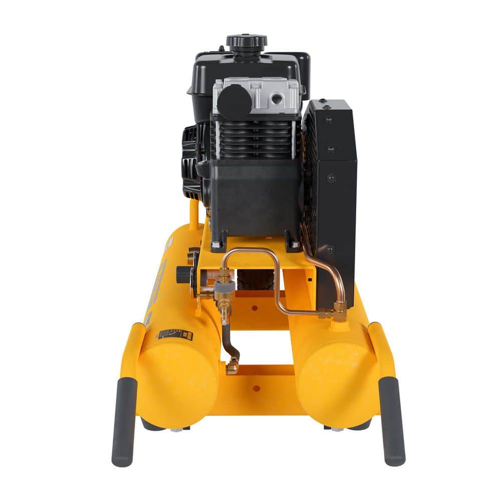 DEWALT 8 Gal. 175 PSI Kohler Gas Powered Wheelbarrow Air Compressor