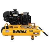 DEWALT 8 Gal. 175 PSI Kohler Gas Powered Wheelbarrow Air Compressor