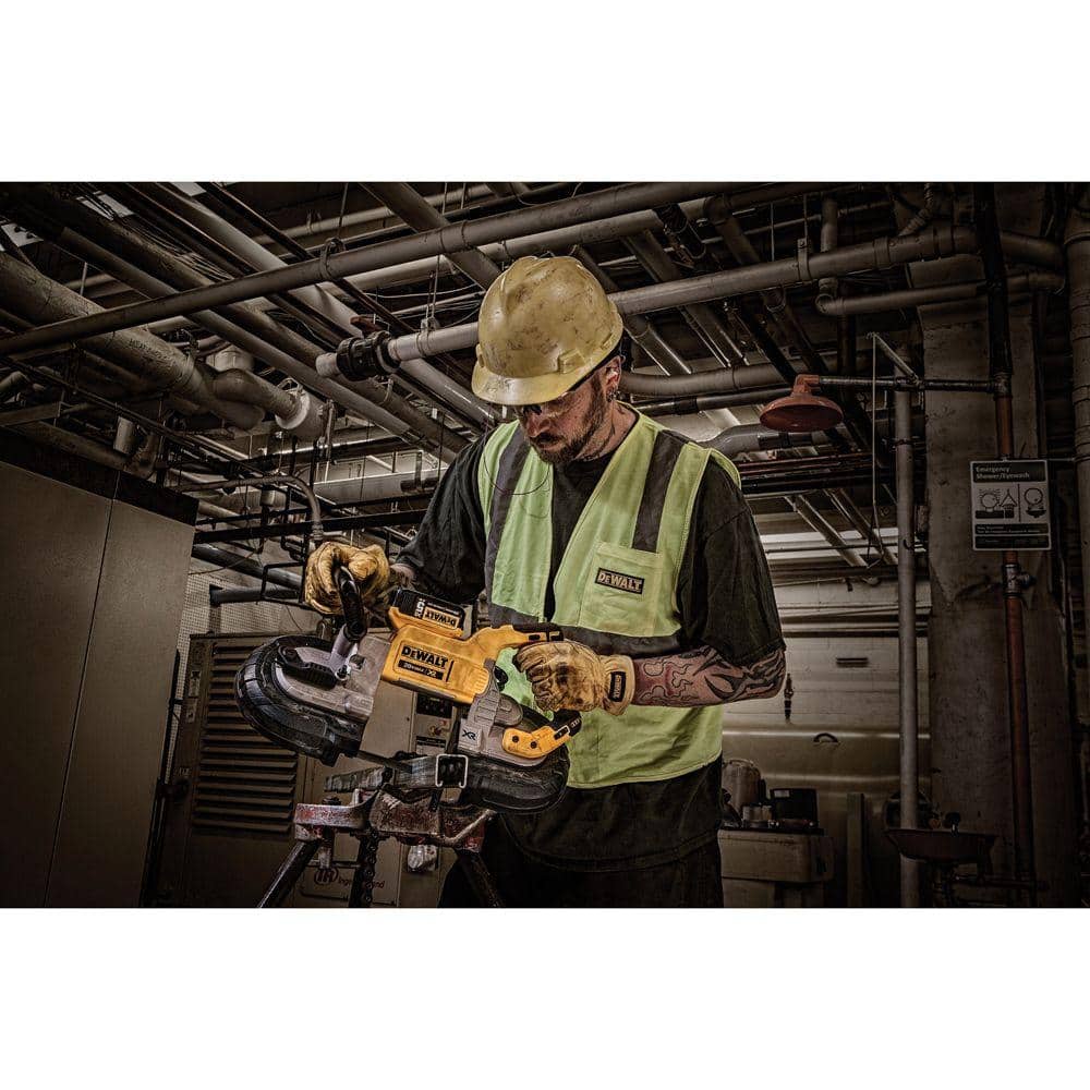 DEWALT 20V MAX Lithium-Ion Cordless Brushless Deep Cut Band Saw (Tool-Only) with Bonus 1-1/2 in. Die Grinder (Tool-Only)