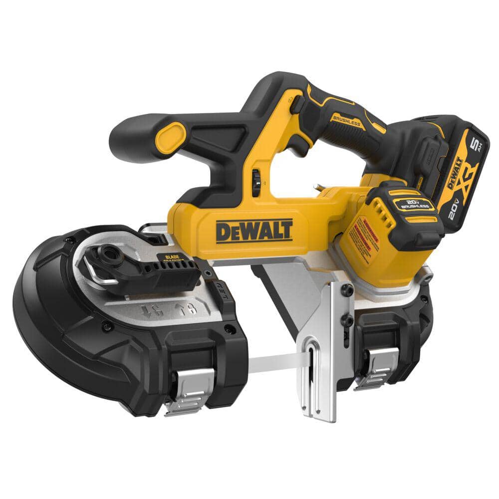 DEWALT 20V MAX Cordless Band Saw Kit with Battery, Charger, and Bag