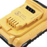 DEWALT 20V MAX Compact Lithium-Ion 3.0Ah Battery Pack (2 Pack)