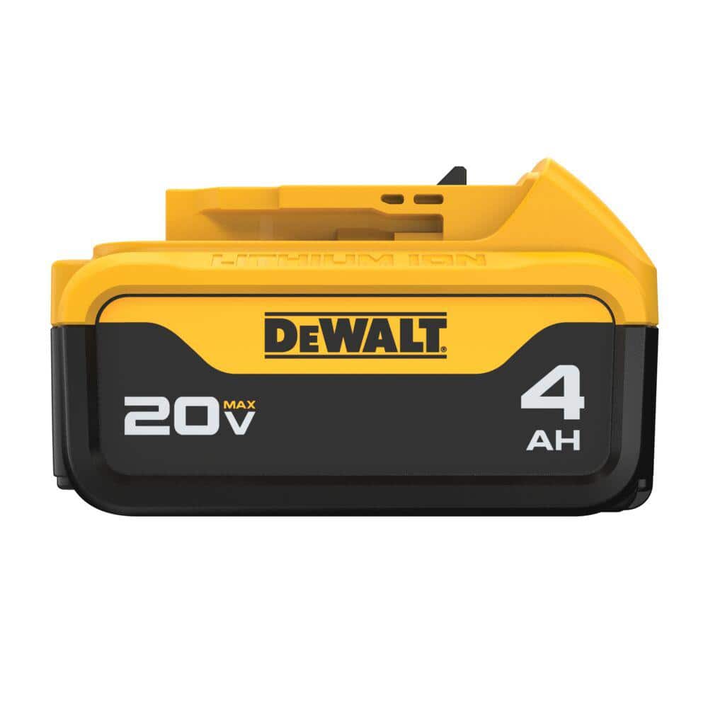 DEWALT 20V MAX Lithium-Ion Battery Combo: (1) 2.0Ah Compact + (1) 4.0Ah XR Premium Pack