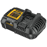 DEWALT FLEXVOLT 20V/60V MAX Lithium‑Ion 6.0Ah Battery Pack with 6-Amp Output Charger (DCB606C)