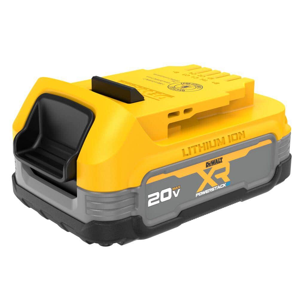 DEWALT 20V MAX POWERSTACK Compact Lithium-Ion Battery (2 Pack)