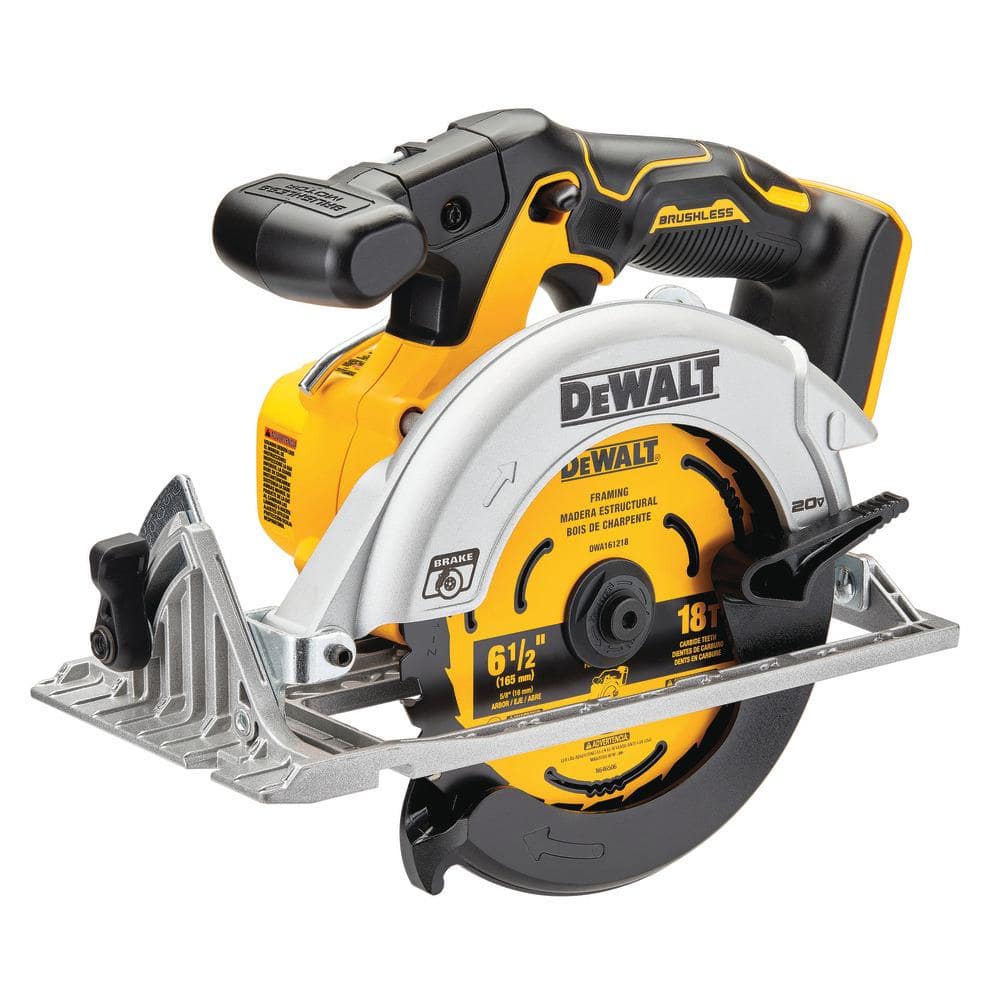 DEWALT 20V Lithium-Ion Cordless 3-Tool Combo Kit and 20V Circular Saw with FLEXVOLT 9 Ah and 20V 6 Ah Batteries and Charger