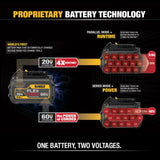 DEWALT 20-Volt Lithium-Ion Cordless 3-Tool Combo Kit with Flexvolt 9 Ah, Flexvolt 6 Ah and 20-Volt 6 Ah Batteries and Charger