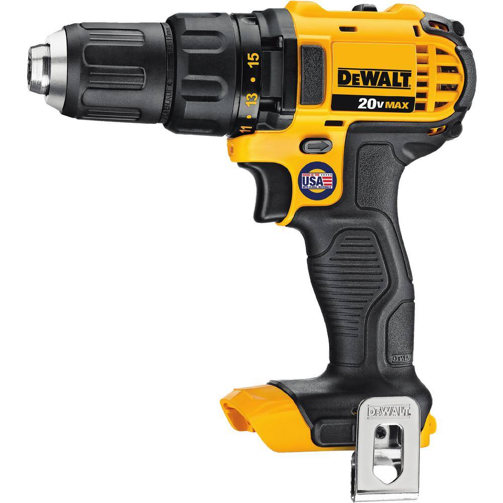 DEWALT 20V MAX Lithium-Ion Cordless 4-Tool Combo Kit with ATOMIC 20V Brushless Oscillating Tool, (2) 2.0Ah Batteries & Charger