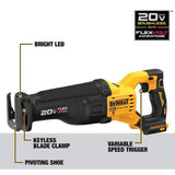 DEWALT 20V MAX Cordless Brushless Reciprocating Saw with FLEXVOLT ADVANTAGE (Tool Only)