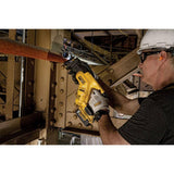 DEWALT 20V MAX Li-Ion Cordless Compact Reciprocating Saw Kit – Tool-Only + (2) 5.0Ah Batteries, Charger & Bag