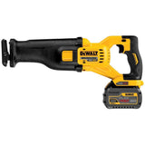 DEWALT FLEXVOLT 60V MAX Lithium-Ion Cordless Brushless Reciprocating Saw Kit with 1 Battery (2Ah at 60V/6Ah at 20V), Charger and Contractor Bag