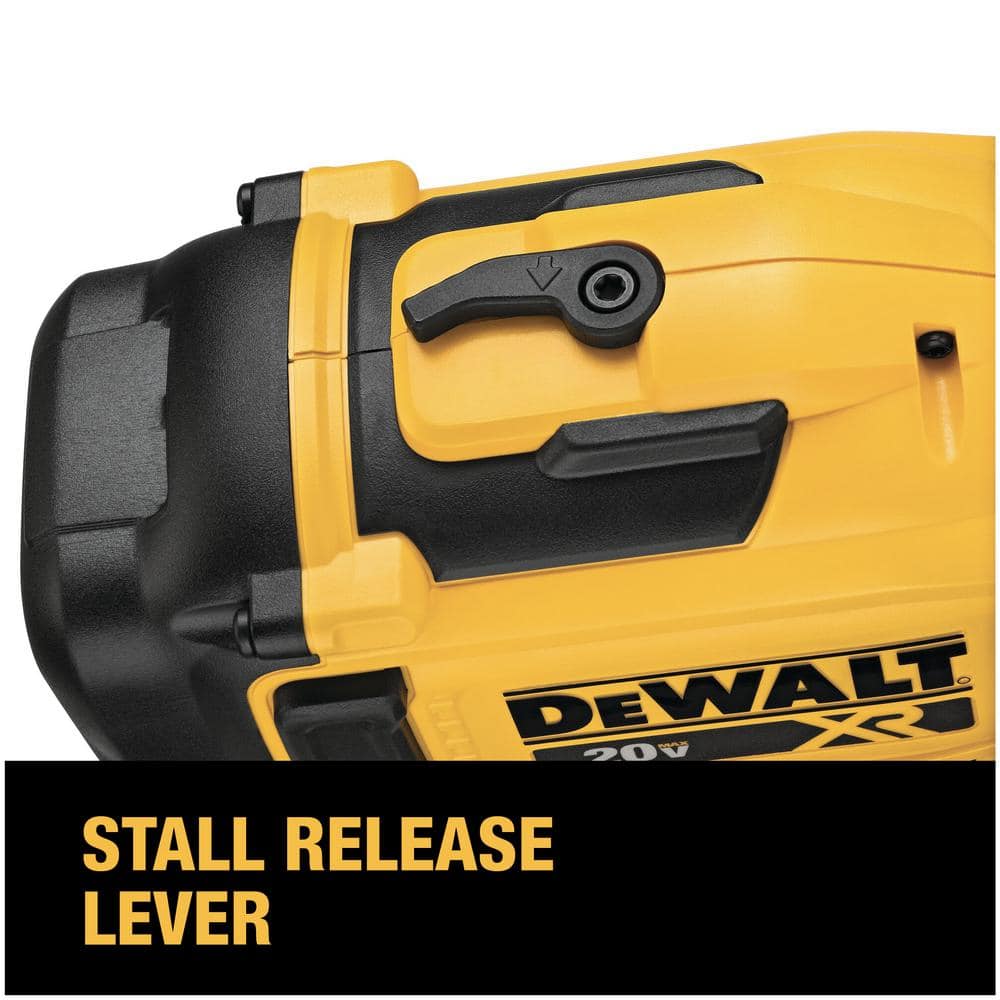 DEWALT 20V MAX 15-Degree Electric Cordless Roofing Nailer (Tool Only)