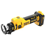 DEWALT 20V XR Lithium-Ion Cordless Rotary Drywall Cut-Out Tool with 6.0 Ah and 4.0 Ah Starter Kit