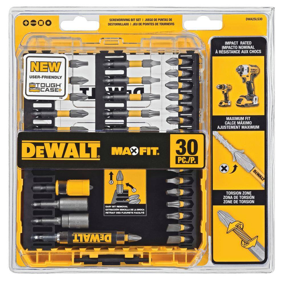 DEWALT MAXFIT Driving Bit Set (30-Piece)