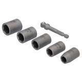 DEWALT MAXFIT ULTRA 3/8 in. Carbon Steel Drive Socket Set (6-Piece) with 1/4 in. Adapter