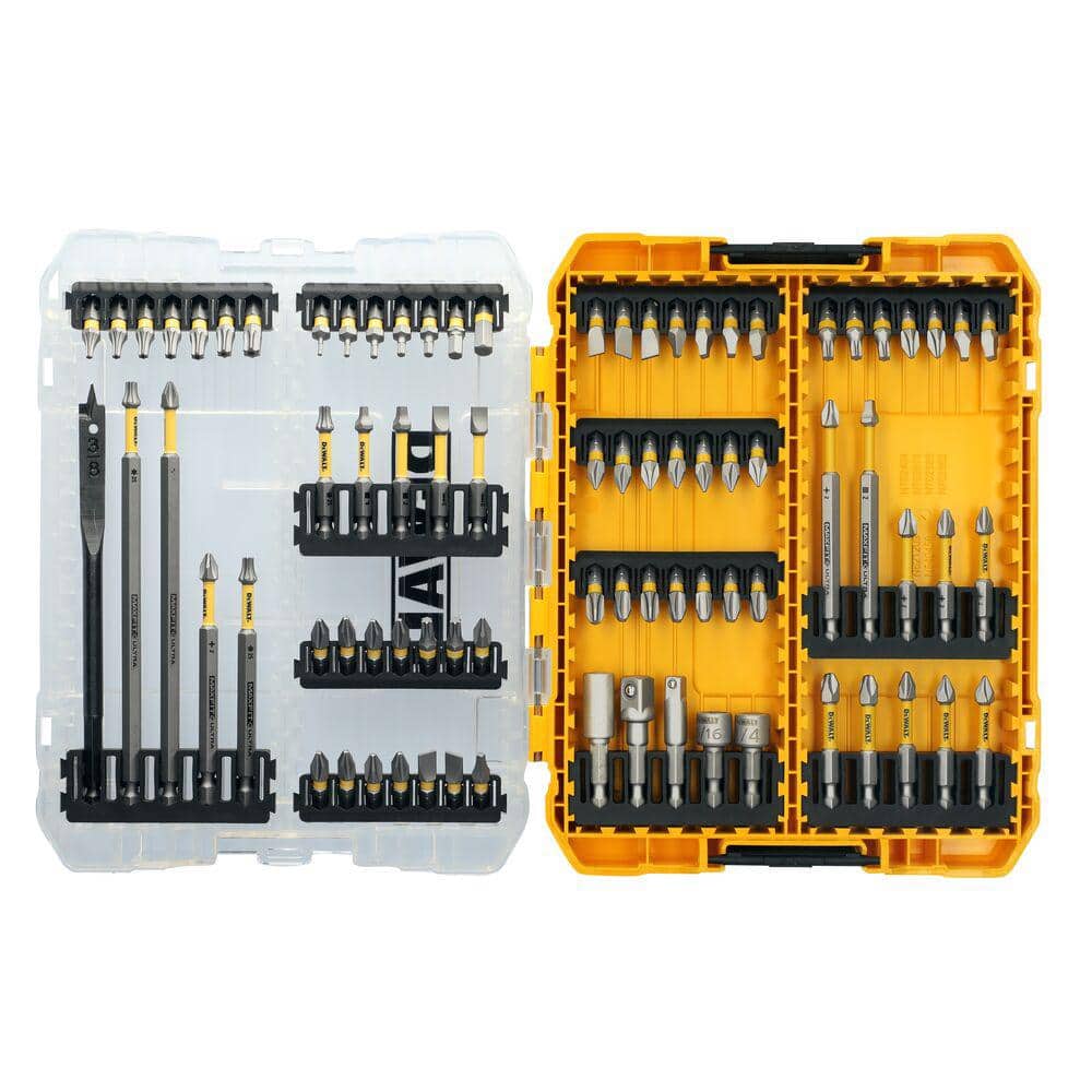 DEWALT MAXFIT ULTRA Steel Screwdriving Bit Set (81-Piece)