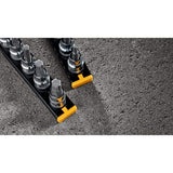 DEWALT 3/8 in. Drive SAE and Metric Hex Socket Set (12-Piece)