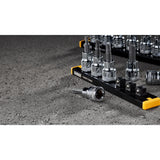 DEWALT 3/8 in. Drive SAE and Metric Hex Socket Set (12-Piece)