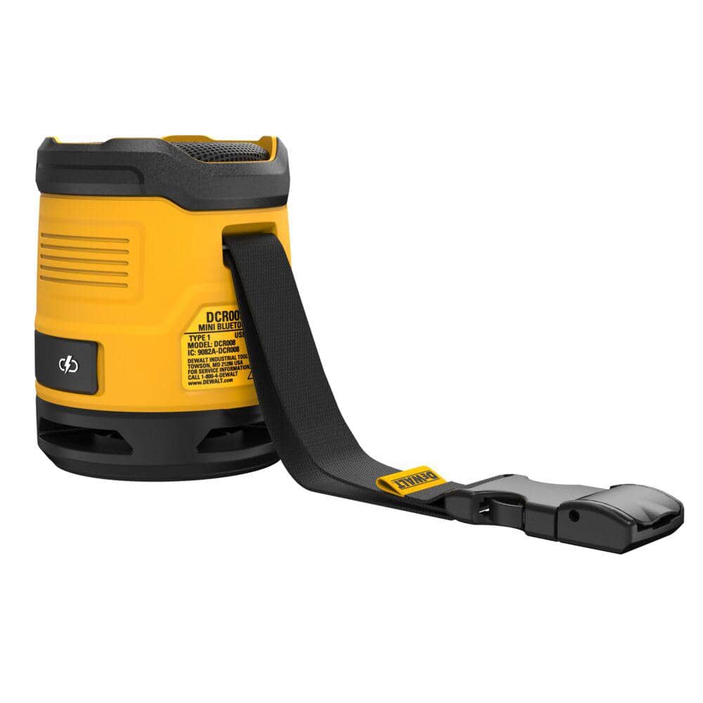 DEWALT USB-C Rechargeable Bluetooth Speaker