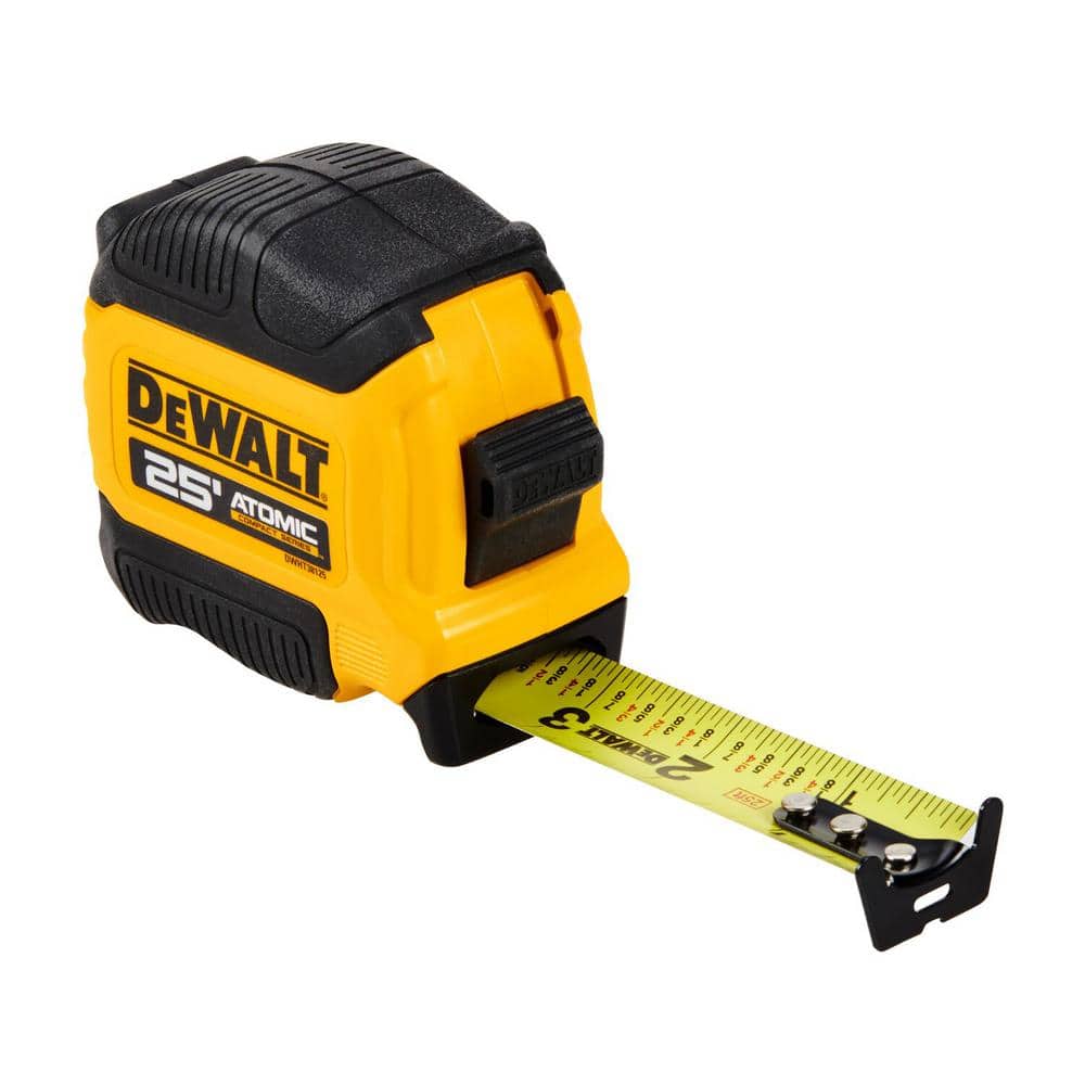DEWALT ATOMIC 25 ft. x 1-1/8 in. Tape Measure (2-Pack)