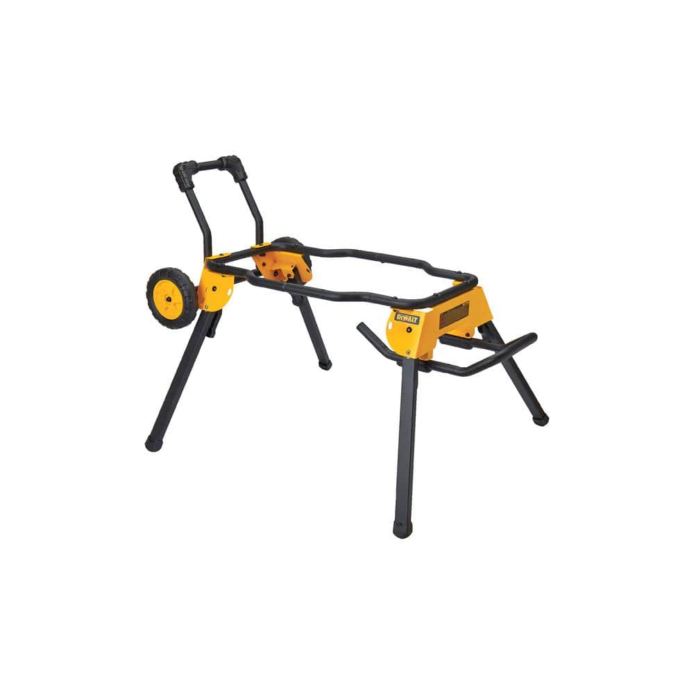 DEWALT DWE74911 Rolling Table Saw Stand, 31.5 lbs, Steel, Foldable with Wheels