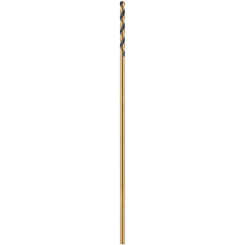 DEWALT 1/4 in. x 12 in. Black and Gold Twist Drill Bit