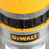 DEWALT 11 Amp Corded 1-3/4 HP Fixed Base/Plunge Router Combo Kit, DW616PK