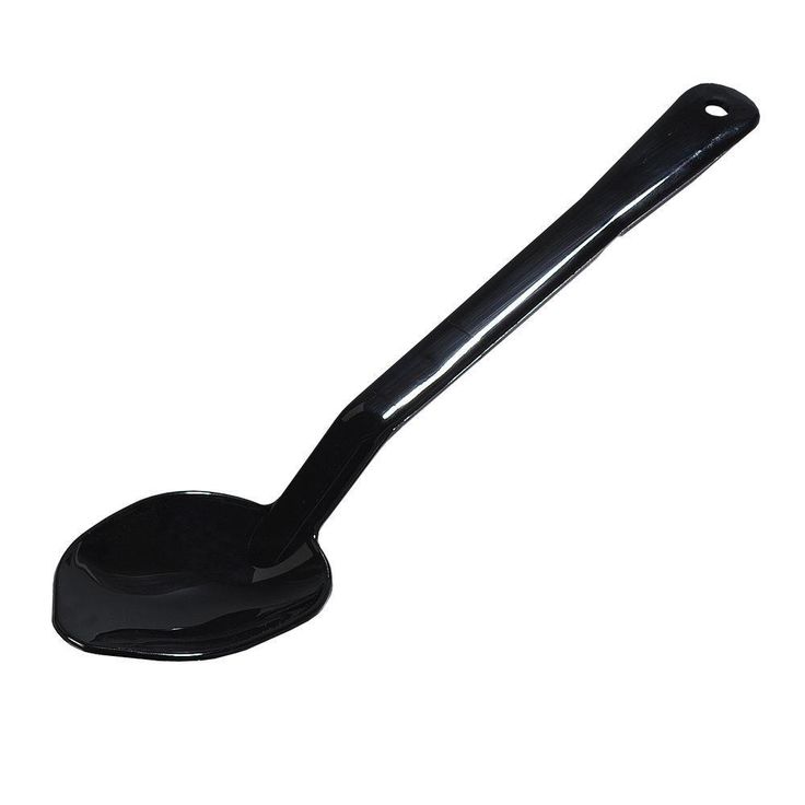 Polycarbonate Black Serving Spoon Set of 12