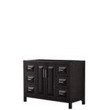 Daria 59 in. Single Bathroom Vanity Cabinet Only in White - Super Arbor