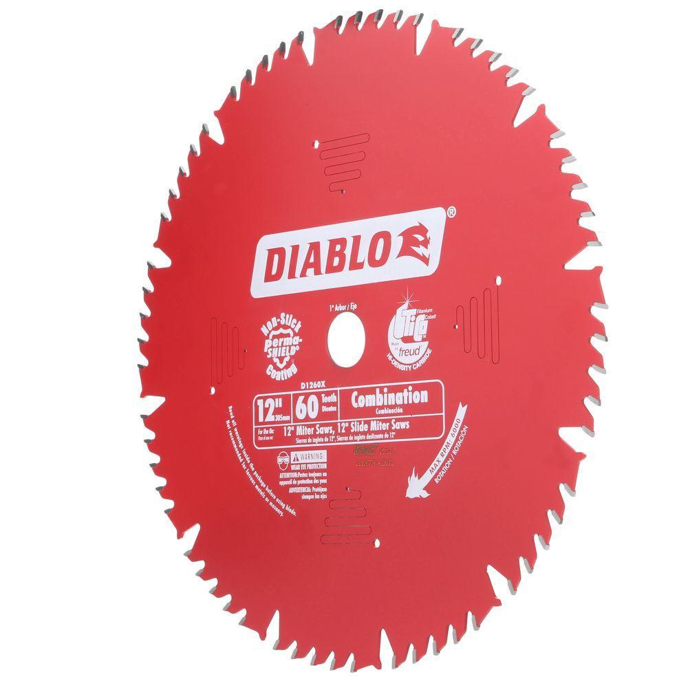 12 in. x 60-Teeth Combination Saw Blade - Super Arbor