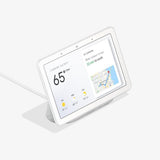 Nest Hub Chalk + Nest Learning Thermostat 3rd Gen in White - Super Arbor