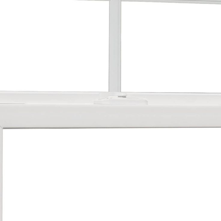 RELIABILT 150 Series New Construction 35-1/2-in x 71-1/2-in x 3-1/4-in Jamb Black Vinyl Dual-pane Single Hung Window with Grids Half Screen Included