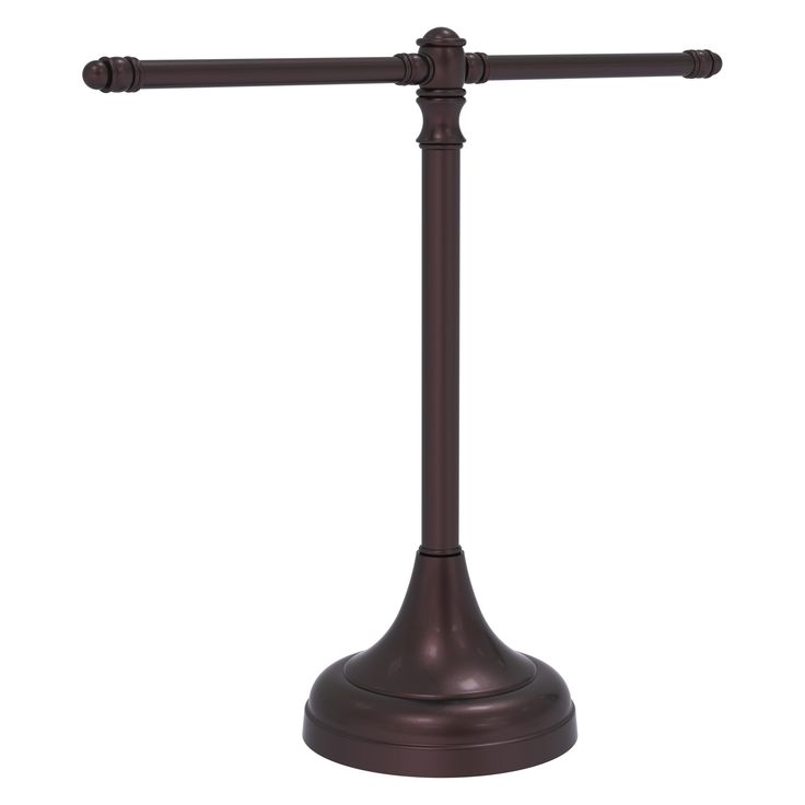 Allied Brass Carolina Collection Guest Towel Stand in Antique Bronze