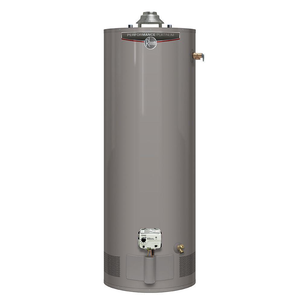 Performance Platinum 50 Gal. Tall 12 Year 40,000 BTU Natural Gas Tank Water Heater - Super Arbor