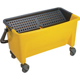 18 Gal. Microfiber Mop Bucket, Yellow - Super Arbor
