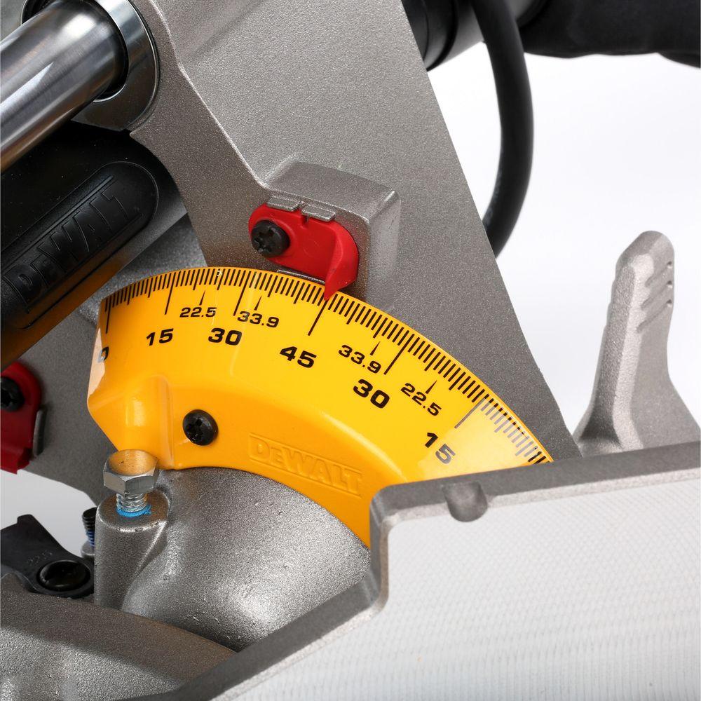 15 Amp Corded 12 in. Double Bevel Sliding Compound Miter Saw - Super Arbor