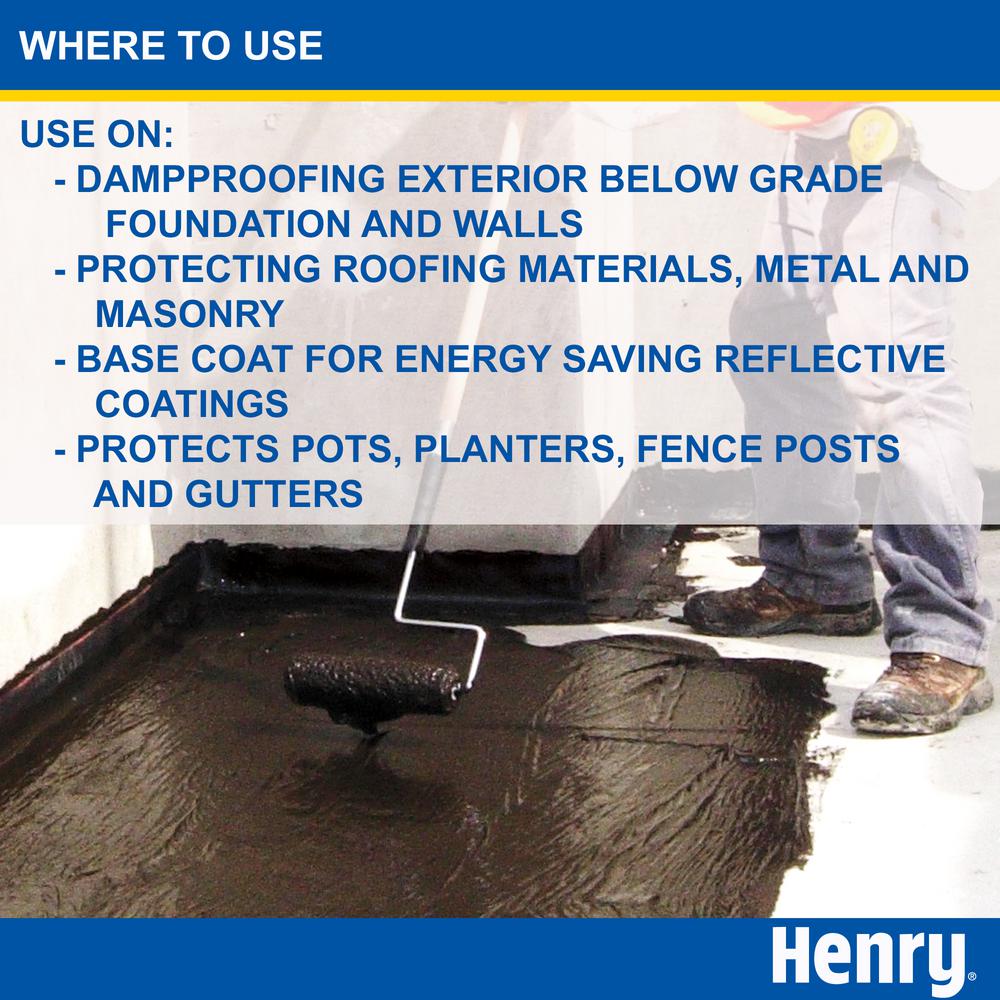 4.75 Gal. Asphalt Emulsion Sealer and Dampproofer Roof Coating - Super Arbor