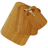 3-Piece Bamboo Cutting Board Set