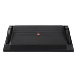 Black Plastic Adjustable Foot Rest for Under Desk - Super Arbor