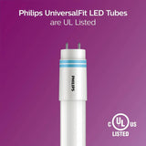 Philips 32-Watt 4 ft. T8 40-Watt Replacement Universal Fit Linear T12 LED Tube Light Bulb, Daylight (30-Pack)