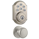 SmartCode 909 Satin Nickel Single Cylinder Electronic Deadbolt Featuring SmartKey Security - Super Arbor