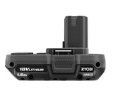 RYOBI ONE+ 18V Cordless 3/8 in. Drill/Driver Kit with 1.5 Ah Battery and Charger, Black Oxide Drill & Drive Set (31-Piece)