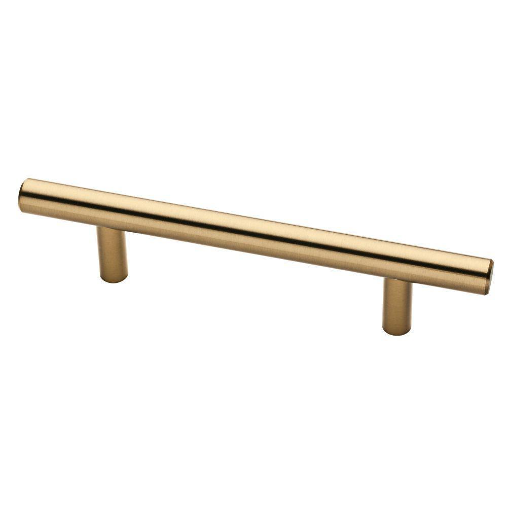 3-3/4 in. (96 mm) Center-to-Center Stainless Steel Bar Drawer Pull (4-Pack) - Super Arbor