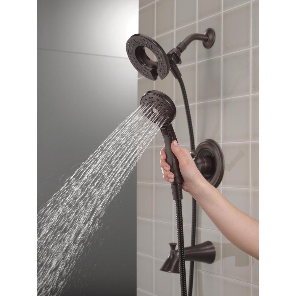 Chamberlain In2ition Single-Handle 4-Spray Tub and Shower Faucet in Venetian Bronze (Valve Included) - Super Arbor