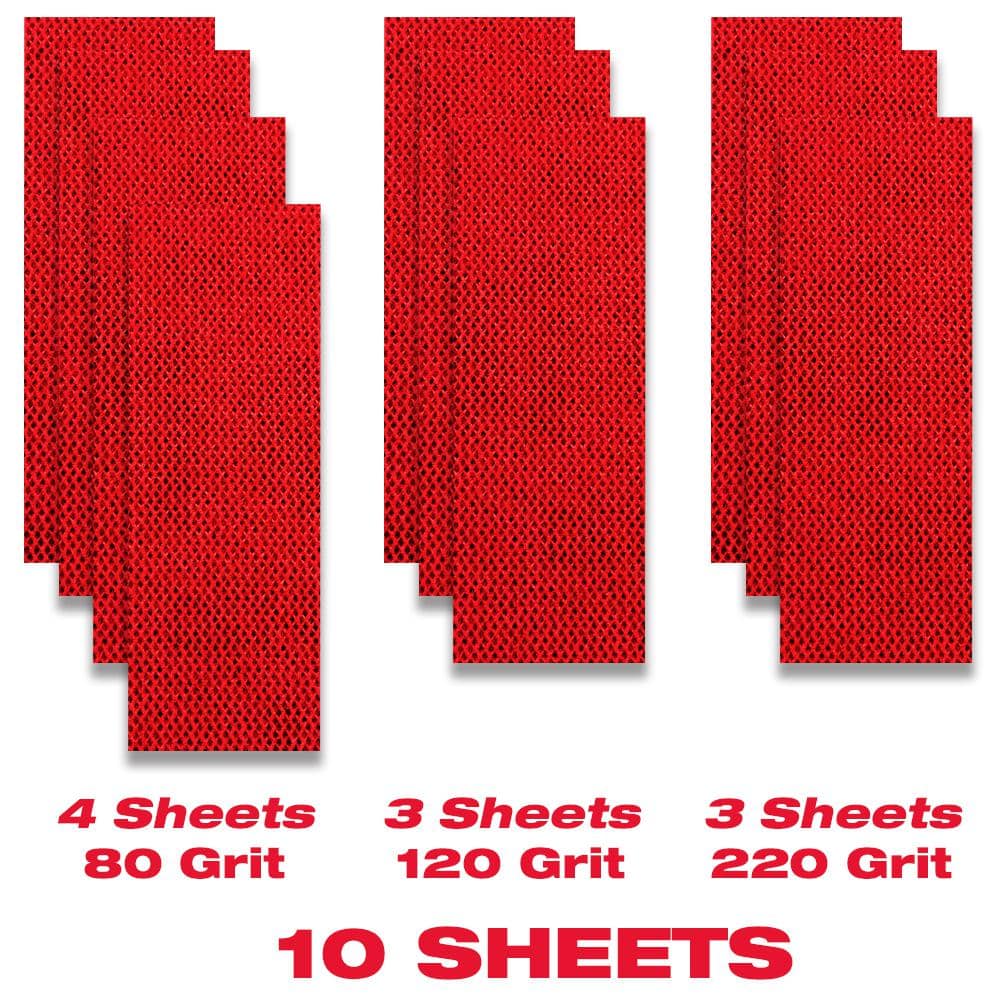 DIABLO 2-3/4 in. x 5 in. Assorted SandNET Reusable Sanding Sheets