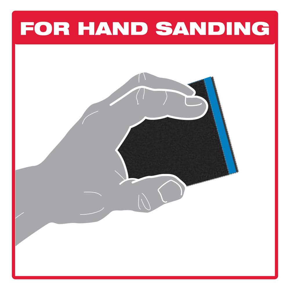 DIABLO 3.75 in. x 4.75 in. 220-Grit Ultra Fine Hand Sanding Sponge (20-Pack)