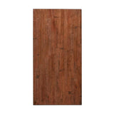HARDWOOD REFLECTIONS 6 ft. L x 39 in. D Finished Eucalyptus Solid Wood Butcher Block Island Countertop With Eased Edge