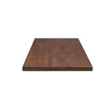 HARDWOOD REFLECTIONS 6 ft. L x 39 in. D Finished Eucalyptus Solid Wood Butcher Block Island Countertop With Eased Edge