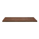 HARDWOOD REFLECTIONS 6 ft. L x 39 in. D Finished Eucalyptus Solid Wood Butcher Block Island Countertop With Eased Edge