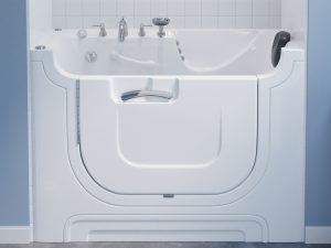 HD Series 30 in. x 60 in. Right Drain Wheelchair Access Walk-In Soaking Bathtub in White